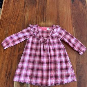 Gap Pink Plaid Girl’s Dress